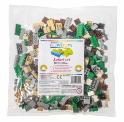 L-W Toys Safari sada 500 ks